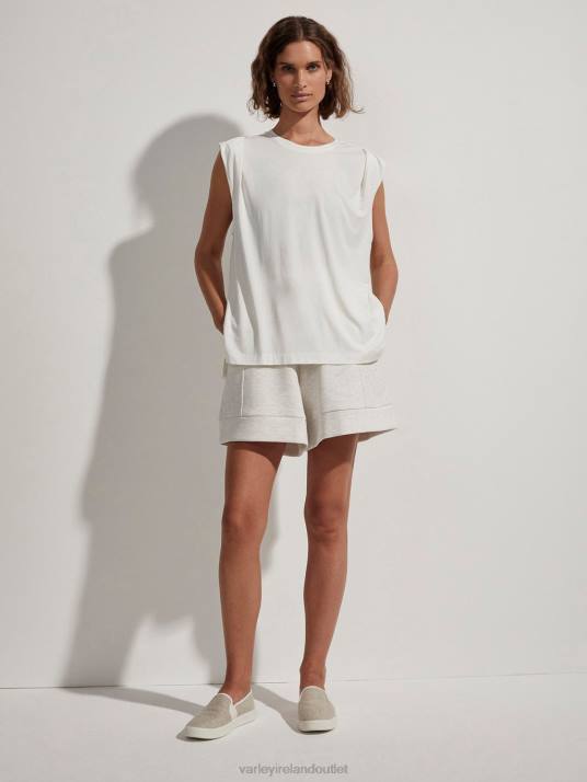 Apparel Cloud Dancer Women Varley Calgary Boxy Tank 00FX116