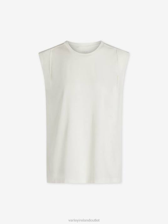 Apparel Cloud Dancer Women Varley Calgary Boxy Tank 00FX116