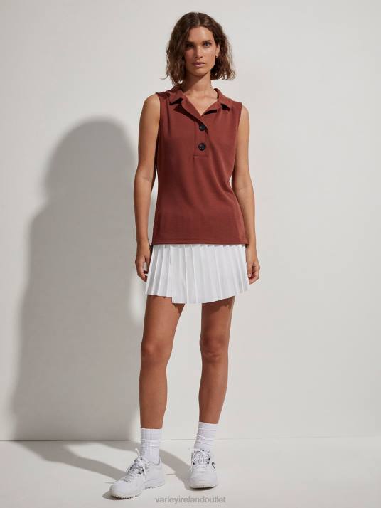 Apparel Sienna Women Varley Caine Sleeveless Polo 00FX138