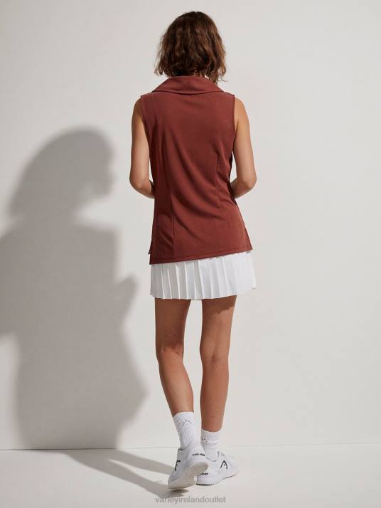 Apparel Sienna Women Varley Caine Sleeveless Polo 00FX138