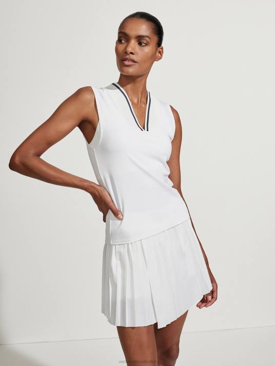 Apparel White Women Varley Harcourt Performance Tank 00FX140