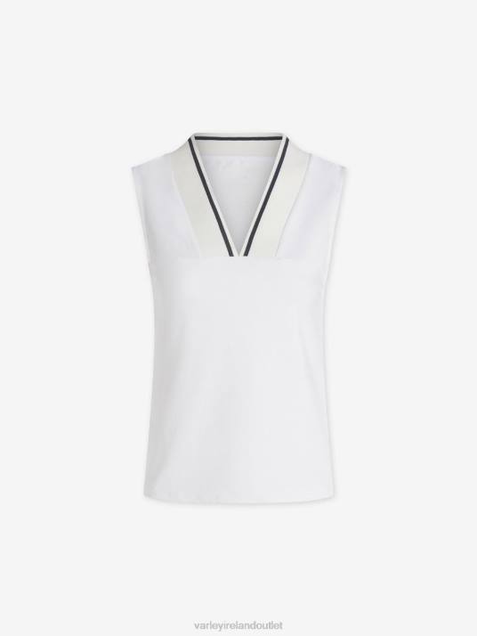 Apparel White Women Varley Harcourt Performance Tank 00FX140