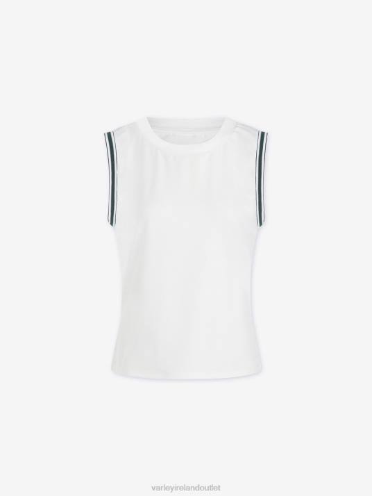 Apparel White Women Varley Wellings Performance Tank 00FX9
